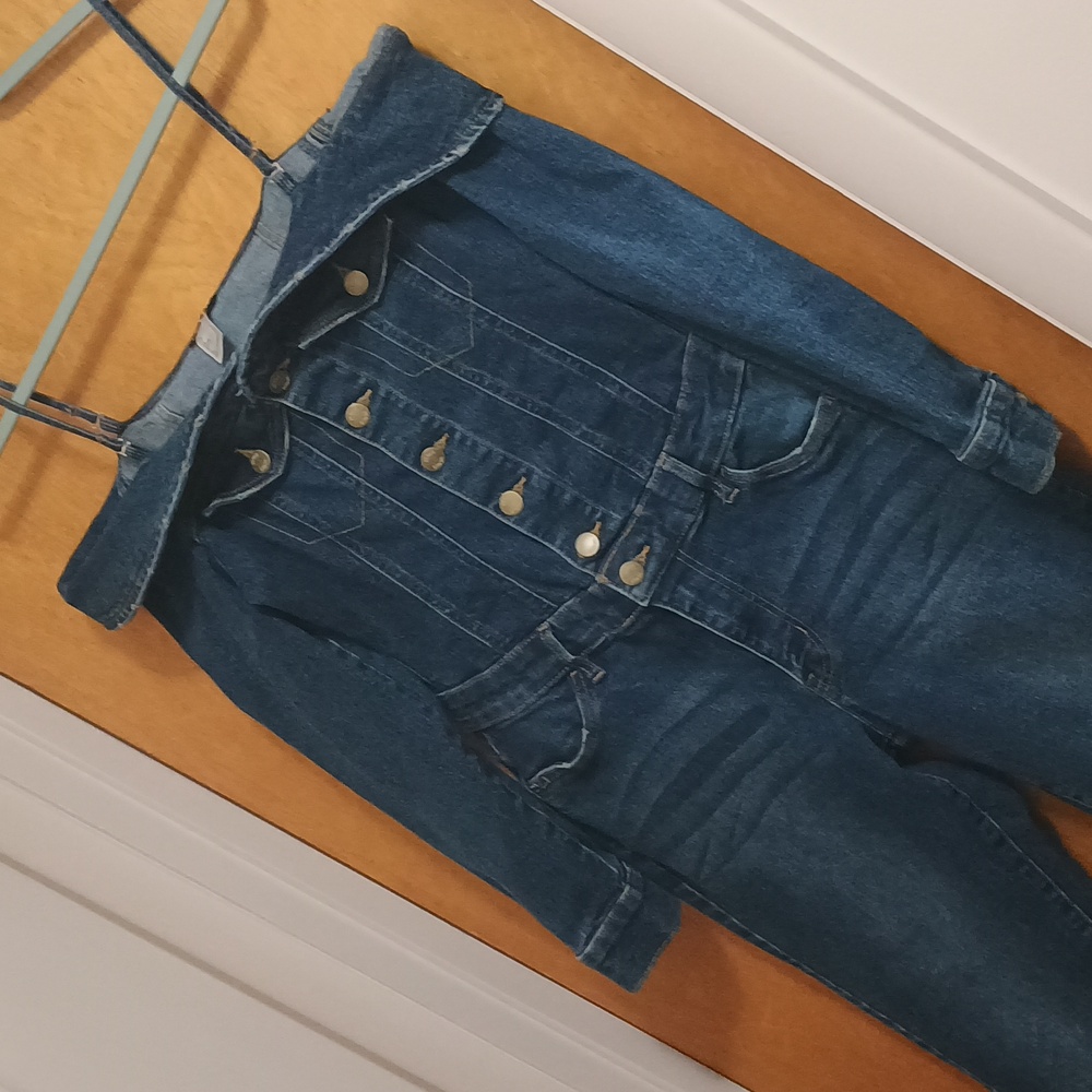 VENUS WOMEN'S SIZE 8  SOFT DENIM JUMPER SKINNY LEG
